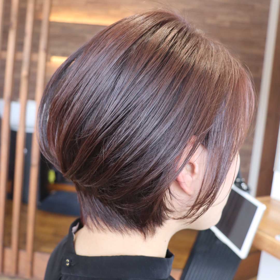 ショートヘアの画像