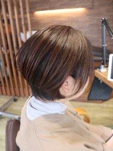 ショートヘアの画像